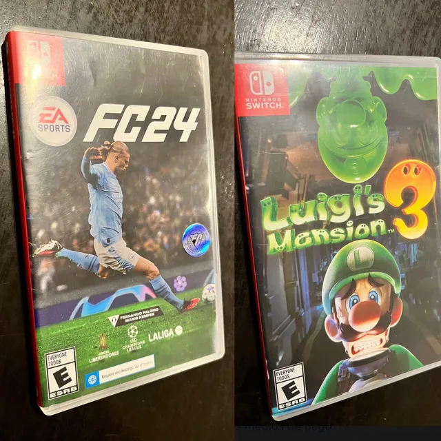 Lote 2 Juegos Nintendo Switch Luigis Mansion 3 + Fc24 Ea