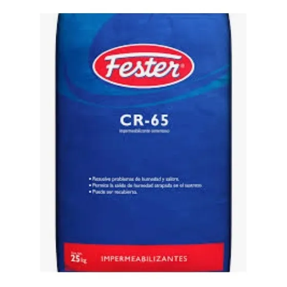Impermeabilizante Cr65 Saco 25 Kg Fester Cr 65 Promo Costal