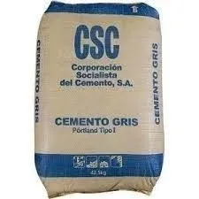 Cemento Gris Saco De 42,5kilos Por Gandola Y Detal
