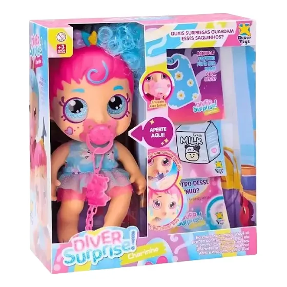 Muñeca Fashion Diver Toys Sorpresa Bebe Lloron Para Niños