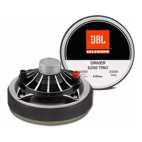 Driver D250x Trio 200w Rms Selenium D 250 8 Ohms P/ Corneta