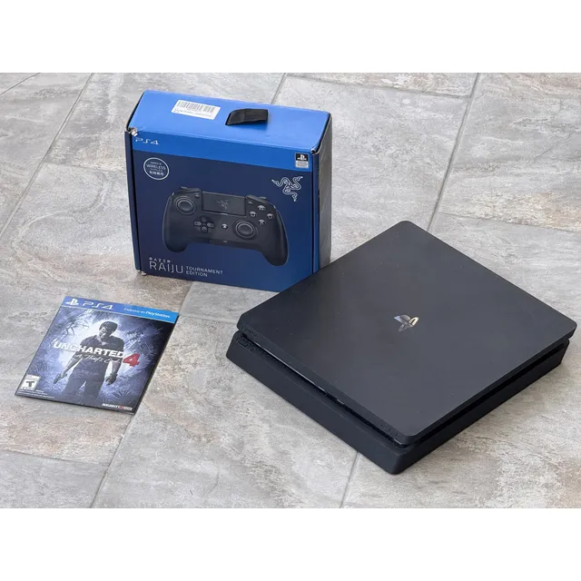 Play Station 4 Slim + Control Profesional Y Juego