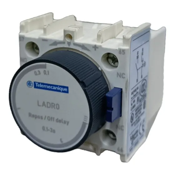 Timer Telemecanique Ladr0 1n.o+1n.c, 0.1-3s