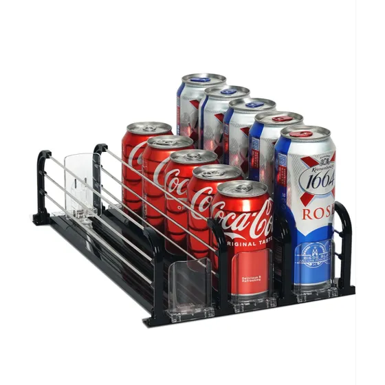 Organizador De Bebidas Latas Botellas Para Neveras Automátic