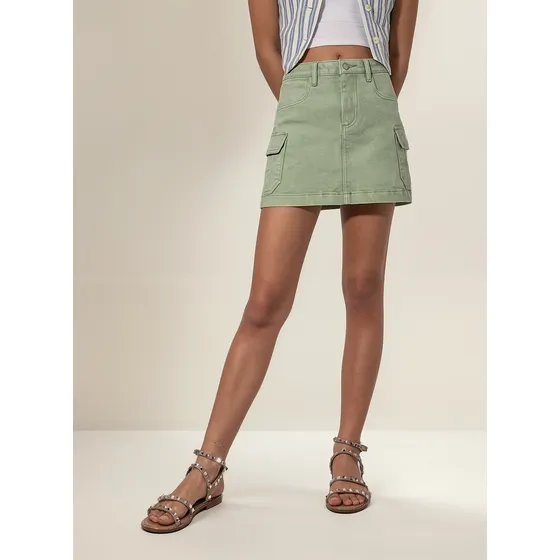 Falda Cargo Bolsillos Mujer Raindoor