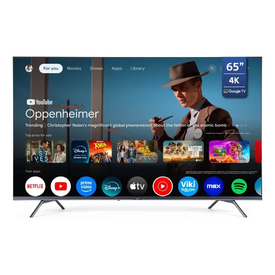 Smart Tv Led 65 Bgh B6524us6g 4k Uhd Google Tv Netflix Wifi