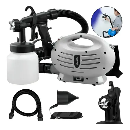 Pistola De Pintura Com Compressor Elétrico 650w Belffe - 110V