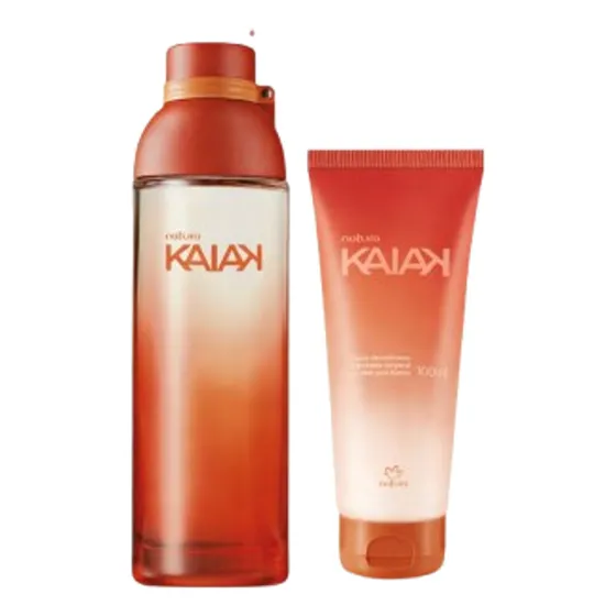 Kit Perfume + Crema Kaiak Clásico Mujer 2 Productos Natura