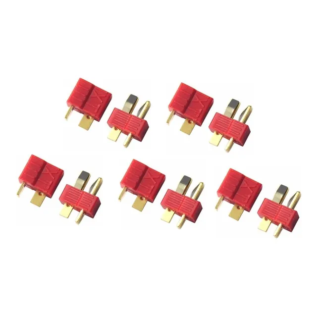 Conector Bateria Lipo Y Esc Tipo Deans Plug T-plug X5 Pares