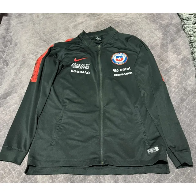 Poleron Selección Chilena 2018/19 Talla L Usado Como Nuevo