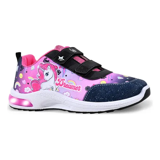 Zapatillas Footy Unicornio Dreams Luz Led Niñas Wow424/5