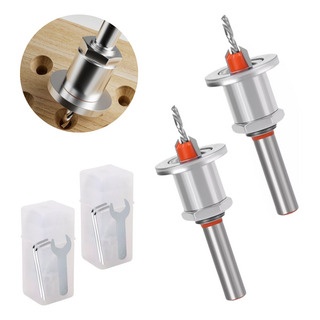 Kit 2 Broca Escareadora 2.8mm X 8mm Com Limitador Ajustável Kit 2 Broca Escareadora 2.8mm X 8mm Com Limitador Ajustável