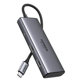 Hub Usb-c 6 En 1 Ugreen 2 Usb-a, 2 Usb-c, 2 Hdmi 4k/60hz Hub Usb-c 6 En 1 Ugreen 2 Usb-a, 2 Usb-c, 2 Hdmi 4k/60hz