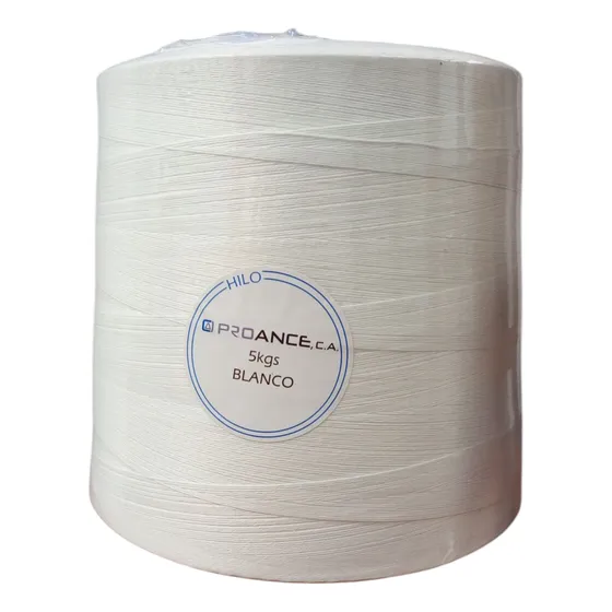 Hilo De Coser Sacos 100% Poliester Rollo 5 Kg