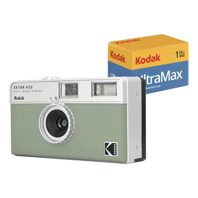Cámara De Cine Kodak Ektar H35 De Medio Fotograma (salvia) C