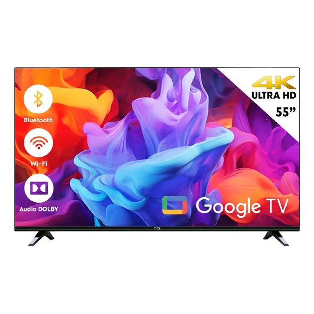 Smart Tv Pantalla 55 Pulgadas Cuory Google Tv 4k Uhd Dled