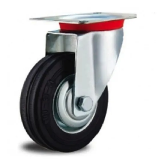 Rueda Caster De 3  Con Base Giratoria Isonic