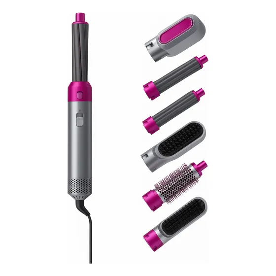 Escova Secadora De Cabelo 5 Em 1 Liso E Ondulado 220v 1200w
