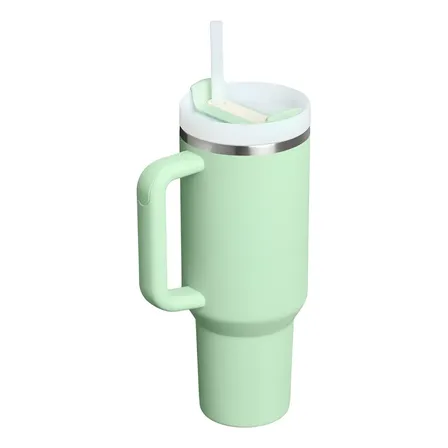 Copo Térmico Quencher Stanley 1.18l Cor Pistachio Lisa