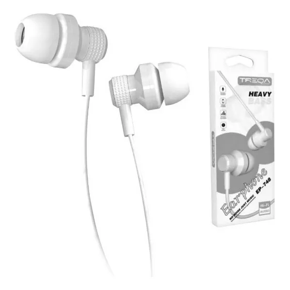 Auriculares Treqa Heavy Bass Manos Libres - Casa Korman