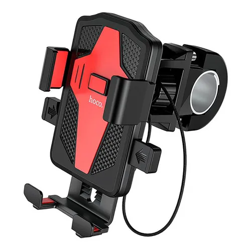Manillar Hoco Ca73 para motocicleta, soporte para vehículo, negro/rojo