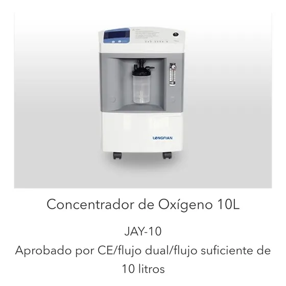 Longfian Concentrador De Oxigeno Marca Longfian Nuevo