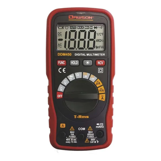 Multímetro Digital Autorango Bluetooth Ddm450b