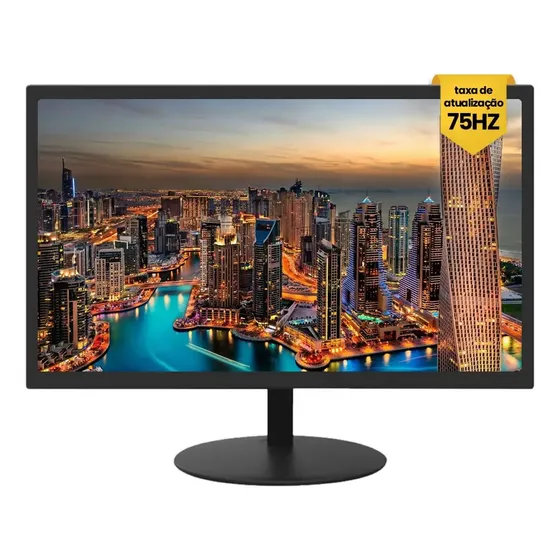 Monitor Brazil PC com tela de 20" 60Hz e resolução HD