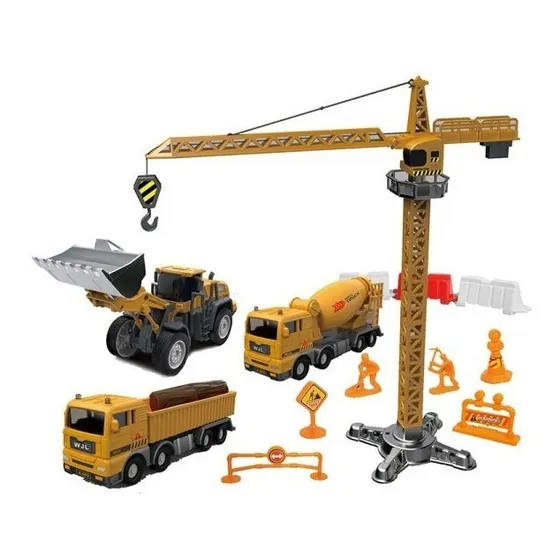 Grua Set Construccion, Camion, Bulldozer, Tolva   Bestoys