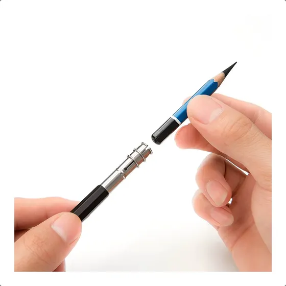 Extensor Lapiz Herramienta Dibujo Alarga Lapices Pack De 10 Variado