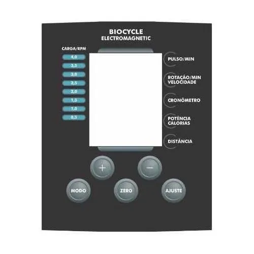 Painel Adesivo Bicicleta Ergométrica Movement Bm 2800