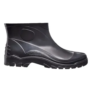 Bota Pvc Preta Cano Extra Curto Impermeavel Galocha Limpeza Bota Pvc Preta Cano Extra Curto Impermeavel Galocha Limpeza