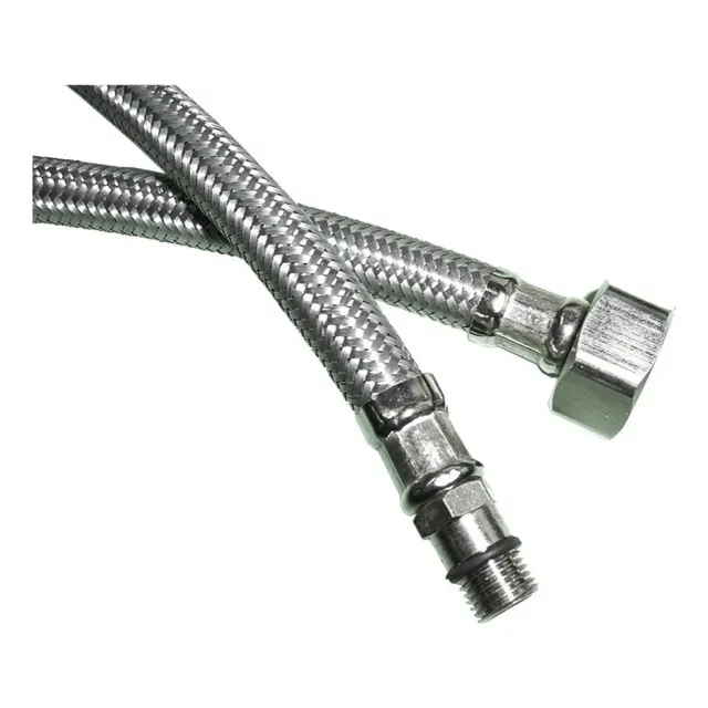 Colilla Metálica Para Canilla Monocomando 60 Cm De Largo