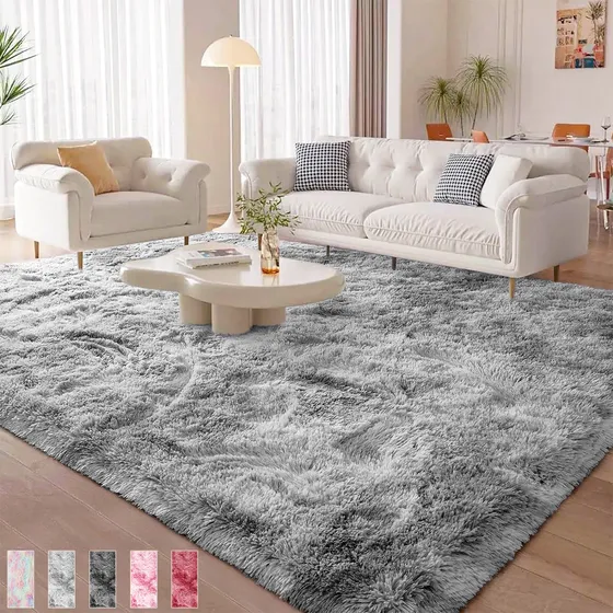 Alfombra Decorativa Sala Estar Y Dormitorio 200x160 Cm Fouortunate Bee Carpet02dg Color Gris Claro