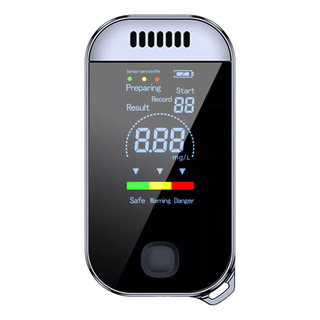 Bafômetro Digital Lcd Detector De Álcool 00000199 Bafômetro Digital Lcd Detector De Álcool 00000199