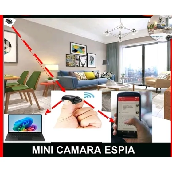 Minicámara X9 Hd 1080p Con Wifi, Visión Nocturna