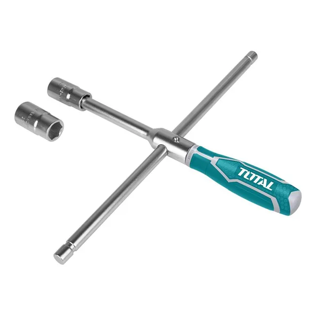 Llave Rueda Cruz Auto 17 - 19 - 21 - 23mm Total
