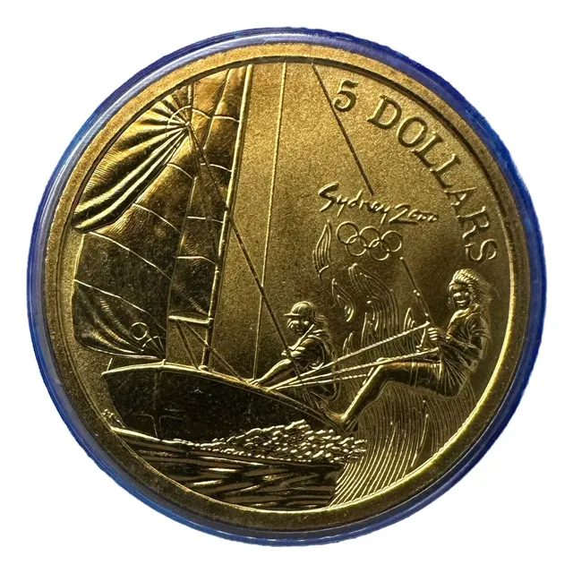 Australia - 5 Dolares - Año 2000 - Sidney - Vela