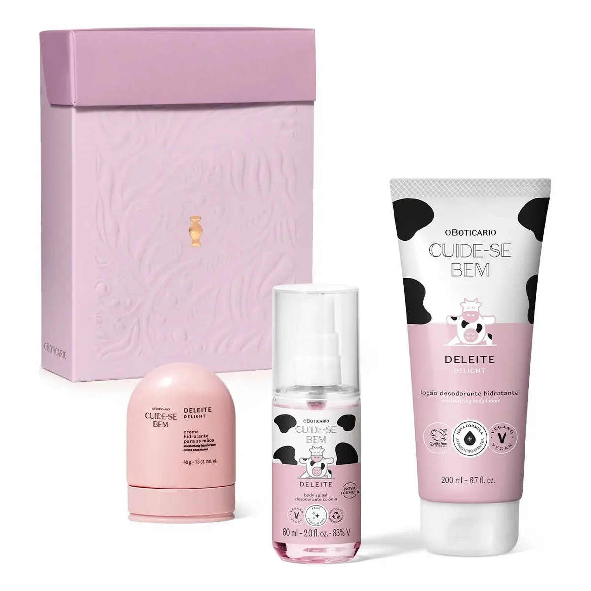 Presente Feminino Kit Cuide-se Bem Deleite O BoticĂĄrio Presente Feminino Kit Cuide-se Bem Deleite O BoticĂĄrio