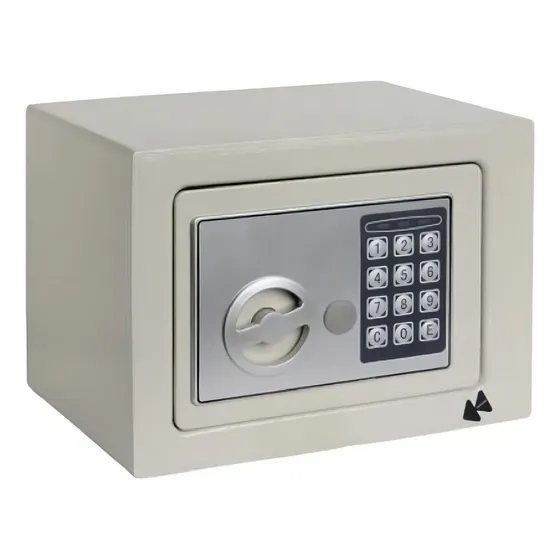 Caja De Seguridad Karson Digital 23x17x17cm 4.2lt Color Beige