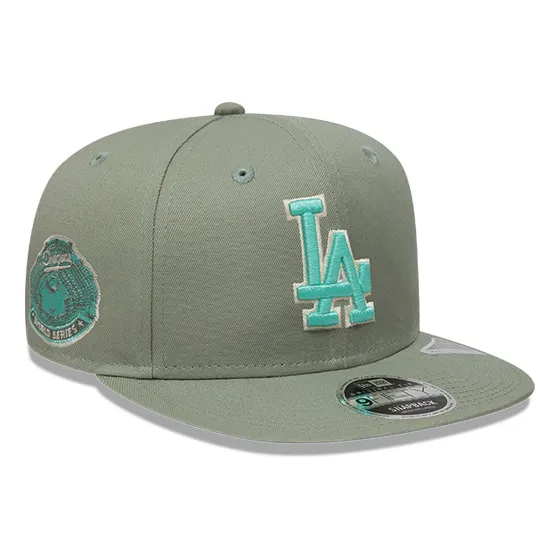Gorra 9fifty Mlb Los Angeles Dodgers World Series Green