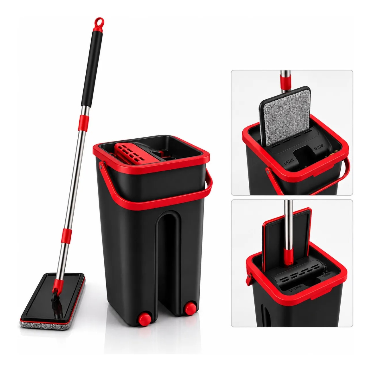 Rodo Flat Mop Limpeza Profissional