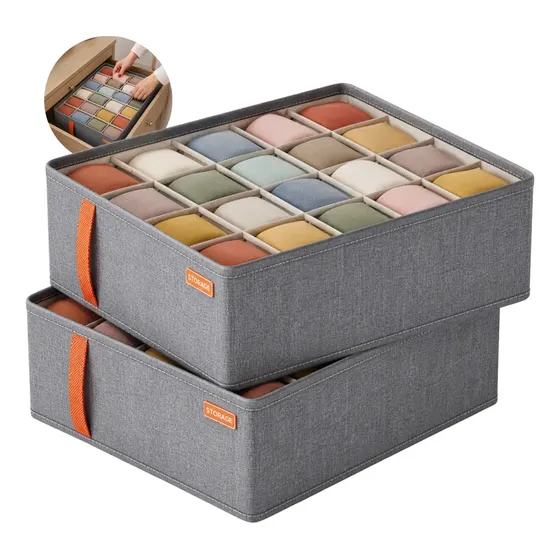 Kit 2 Organizador Gaveta Colmeia Calcinha Cueca Meia Roupa
