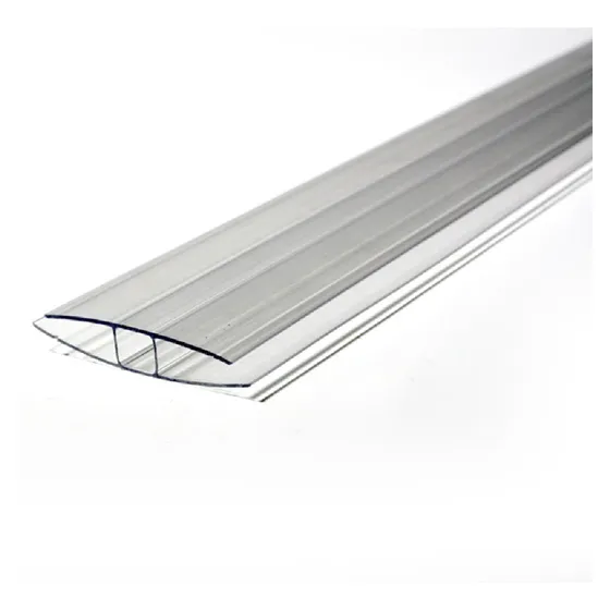 Perfil - Union H Comun Para Policarbonato 4, 6, 8 Y 10mm