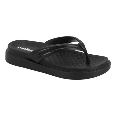 Chinelo Papete Feminina Moleca Tira Confortável Moda Estilo