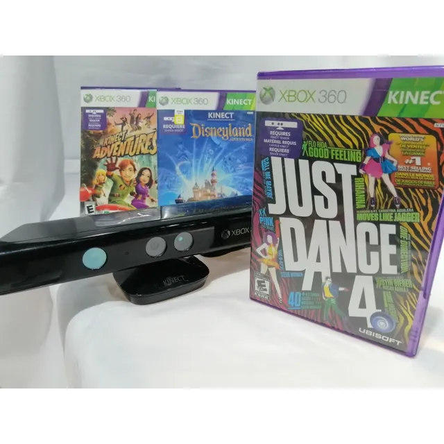 Just Dance 4 + Kinect Sensor Y 2 Juegos Xbox 360 