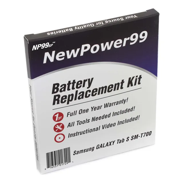Kit De Reemplazo De Batería Newpower99 Np99sp Para Samsung G