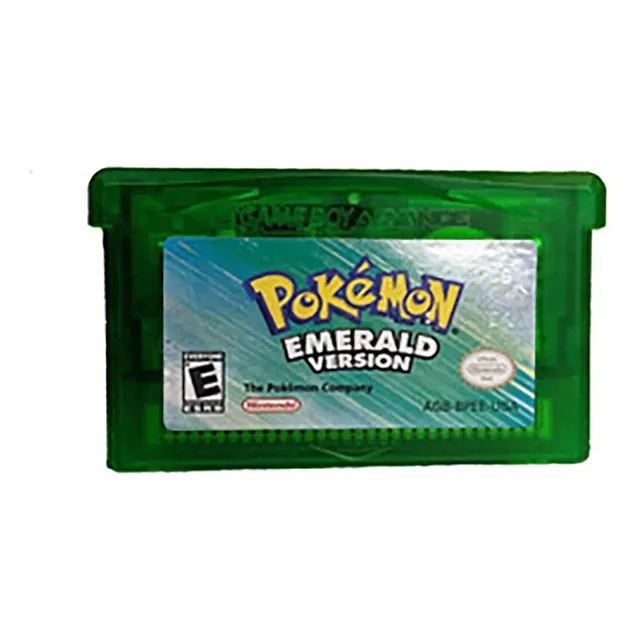 Pokémon Emerald Version Gba Original Americano