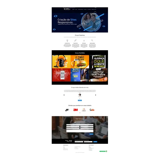 Site Institucional Editável Com Instalação Gratuita