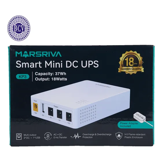 Mini Ups Marsriva Kp3 10000 Mah